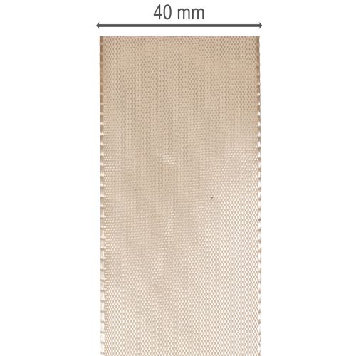 Koristeellinen taftinauha rullassa, rusettinauha, 40 mm leveä, 50 m. | Floristik24.fi