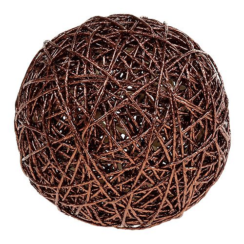 Floristik24 Koristeellinen pallo Ø15cm kupari