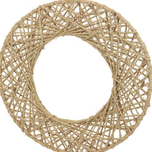 kohteita Koristesormukset juuttipäällysteiset riippukoriste boho koristelu luonnollinen Ø38cm 2kpl
