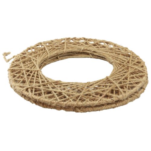 kohteita Koristesormukset juuttipäällysteiset riippukoriste boho koristelu luonnollinen Ø38cm 2kpl