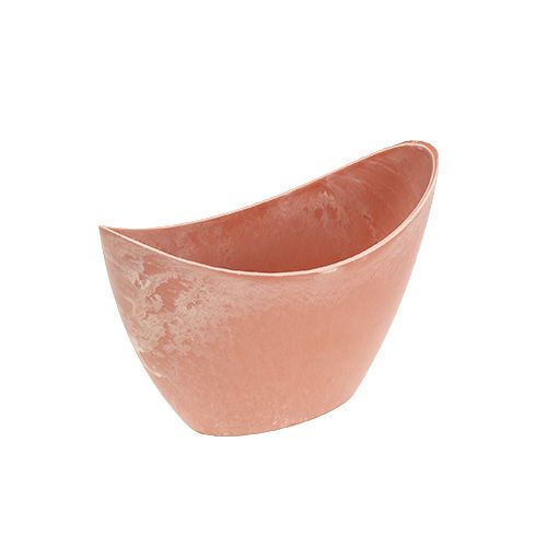 Floristik24 Koristekulho vaaleaoranssi 20cm x 9cm K11,5cm, 1kpl