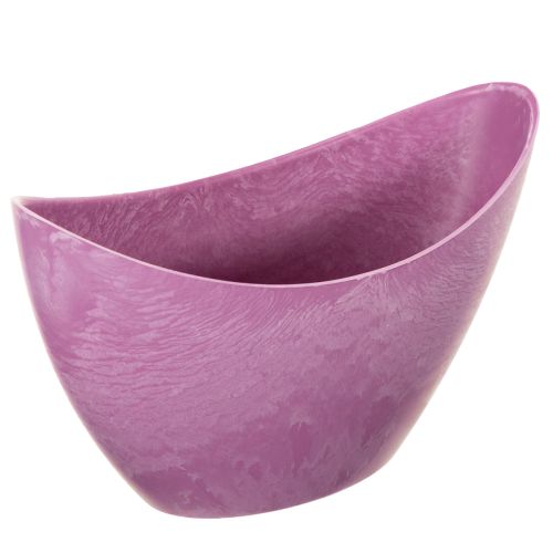 Koristeellinen kulho muovia, vaaleanpunainen, 20 cm x 9 cm, korkeus 11,5 cm, 1 kpl ostaa | Floristik24.fi