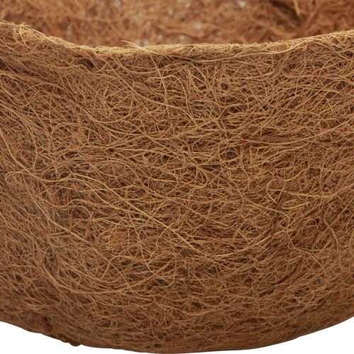 Kukkakulho pyöreä, luonnonkuitukulho, kookoskasvikulho noin 30cm