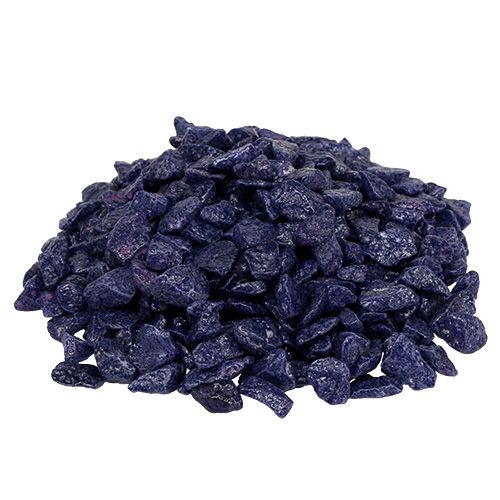 Floristik24 Koristekivet 9mm - 13mm violetti 2kg