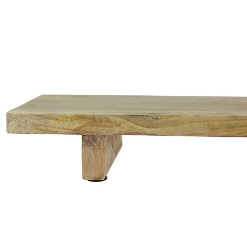 Floristik24 Koristeellinen puinen tarjotin mangopuupohjalla 80x6x27,5cm