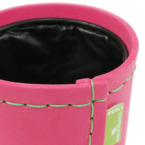Floristik24 Koristeellinen ruukku vaaleanpunainen Ø12cm K11.5cm