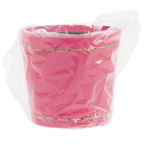 Floristik24 Koristeellinen ruukku vaaleanpunainen Ø12cm K11.5cm