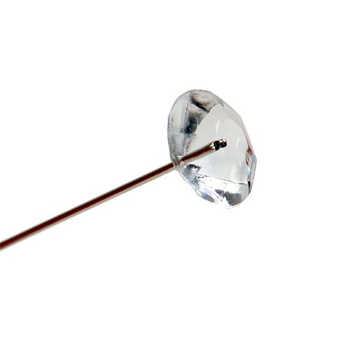 kohteita Timanttineulat Ø11mm trans kirkas 55 kpl