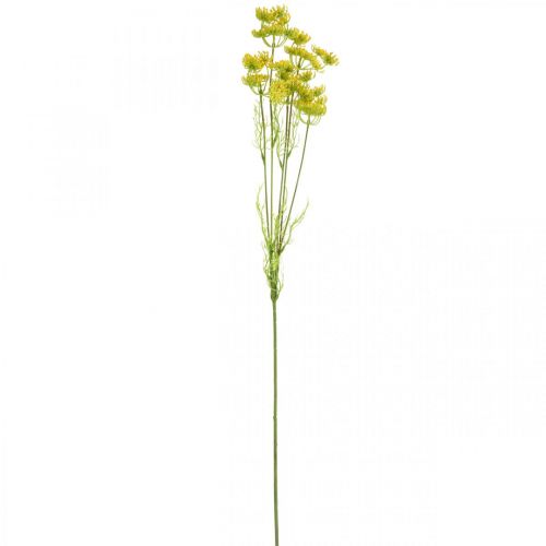 Floristik24 Keltainen tilli Keinokasvi Tilli koristeluun L80cm