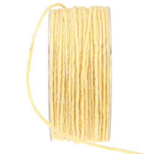 kohteita Wick lanka villalanka huopanauha villalanka keltainen Ø3mm 100m