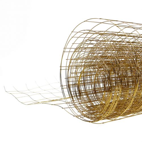 kohteita Metalliverkko kultainen koristelanka 35cm 5m