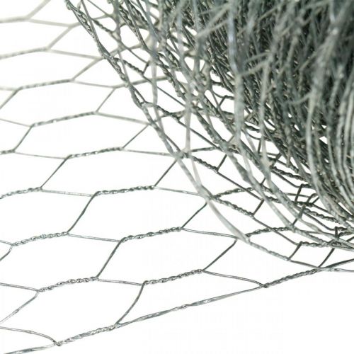 kohteita Kuusikulmainen lanka galvanoitu hopea Rabbit Wire 50cm × 10m