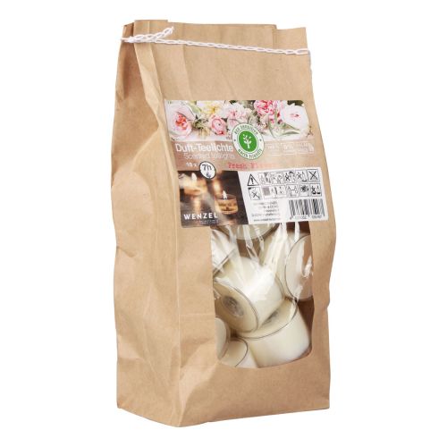 kohteita Tuoksuiset teekynät Fresh Flower tuoksuvat teekynät valkoiset Ø25cm 7h 18 kpl