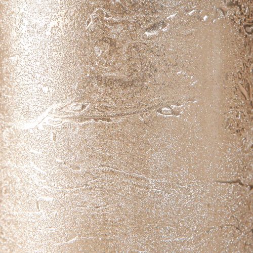 kohteita Yksiväriset kynttilät platina 50x100mm 4 kpl