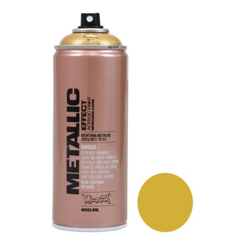 Floristik24 Paint Spray Gold Gold Spray Paint Metallic Effect Akryylimaali 400ml