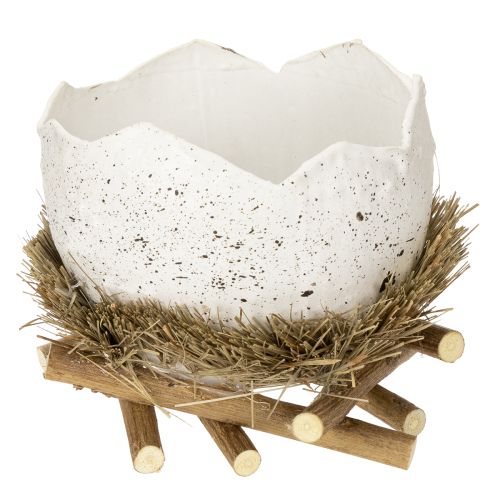 kohteita Pääsiäispesäkulho munan muotoisena kevään koristeeksi 11 cm 4 kpl