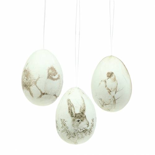 Floristik24 Muna Vintage motiivi ripustaa 8cm 6kpl