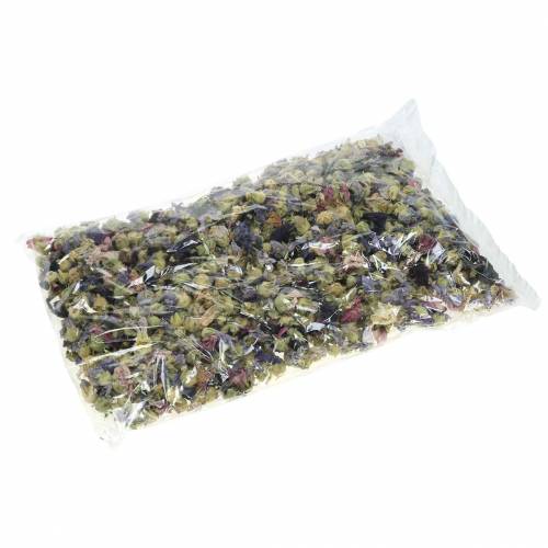 Floristik24 Kuiva koristelu askartelusetti aito vaahtokarkki luonnollinen 300g kukkapotpourri