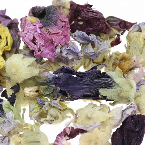 Floristik24 Kuiva koristelu askartelusetti aito vaahtokarkki luonnollinen 300g kukkapotpourri