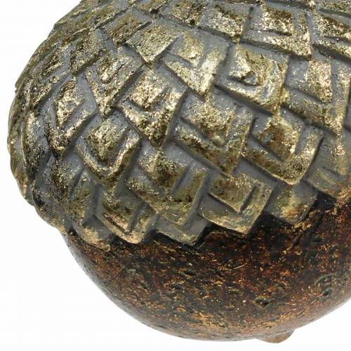 Floristik24 Koristeellinen tammenterho kultaiseen ripustukseen Ø5,8cm K7,9cm