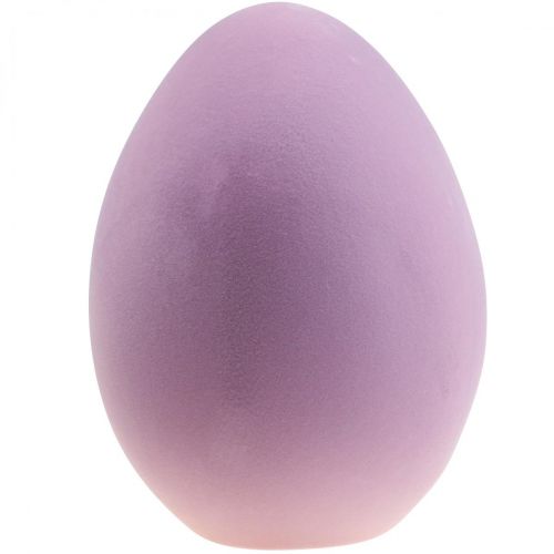 Floristik24 Pääsiäismuna muovi iso koristemuna violetti parvi 40cm