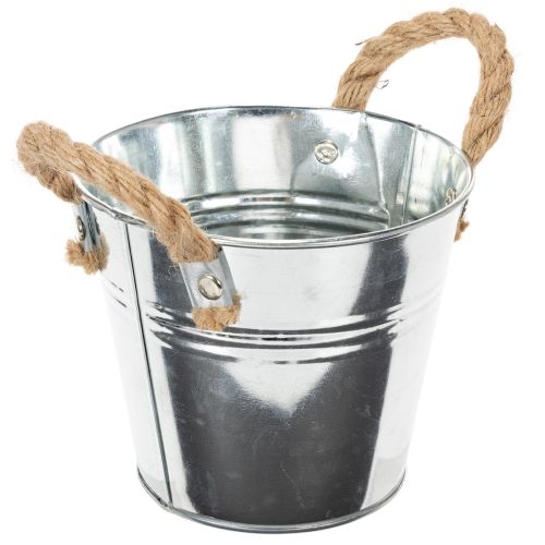 Ämpäri köysikahvoilla Ø14cm K12cm | Floristik24.fi