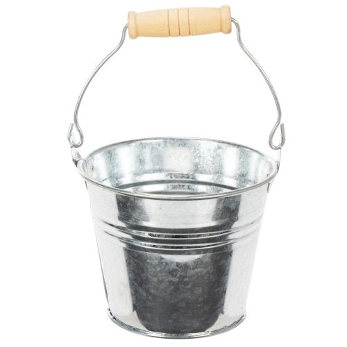 Ämpäri Ø10cm K8cm 10 kpl Sinkkiä, kiiltävä ostaa | Floristik24.fi