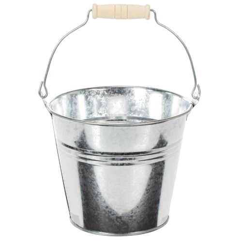 Ämpäri Ø14cm K12cm 6 kpl Sinkkiä, kiiltävä ostaa | Floristik24.fi