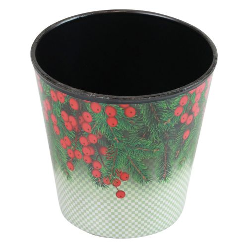 Floristik24 Kukkaruukku Jouluistutuskauha Ilex Ø15,5cm K13cm