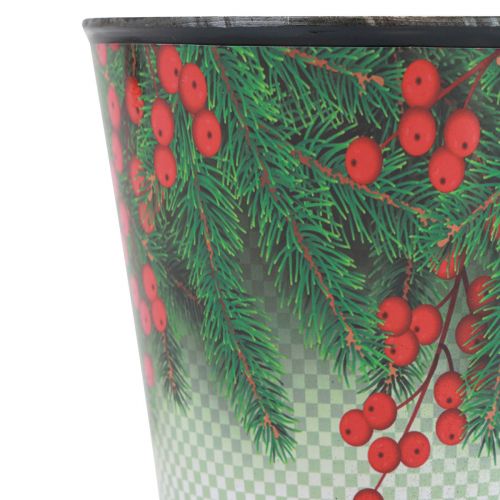 Floristik24 Kukkaruukku Jouluistutuskauha Ilex Ø15,5cm K13cm