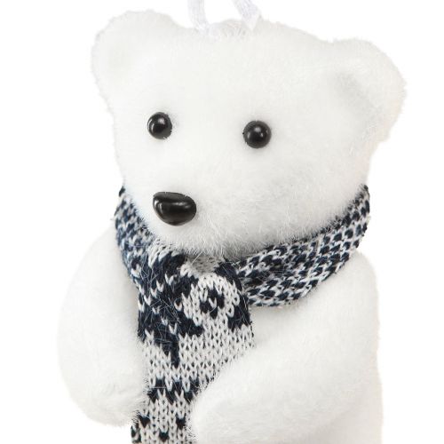 Floristik24 Jääkarhukoristeet talvikoristefiguurien ripustamiseen 11×7cm 4 kpl