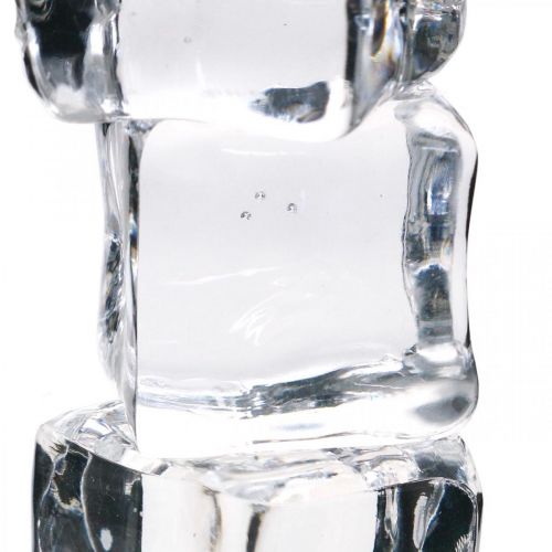 Floristik24 Koristejääpalat, kesäkoristeet, tekojää 3cm 6 kpl