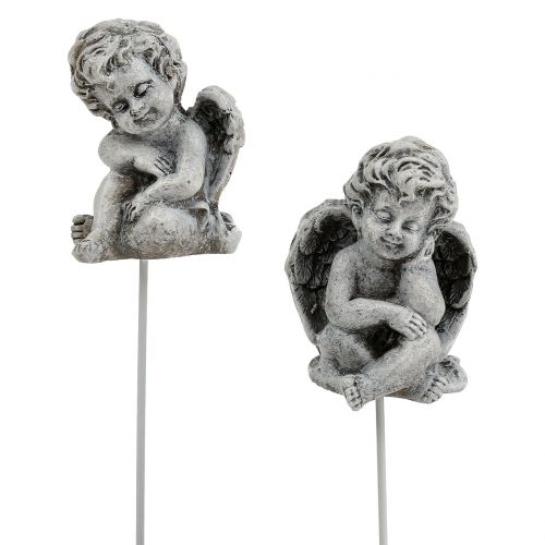 kohteita Enkelinharmaa pistokkeena 5cm - 5,5cm 8 kpl