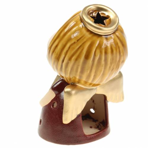 Floristik24 Lyhty enkeli keramiikka sydämellä H17cm