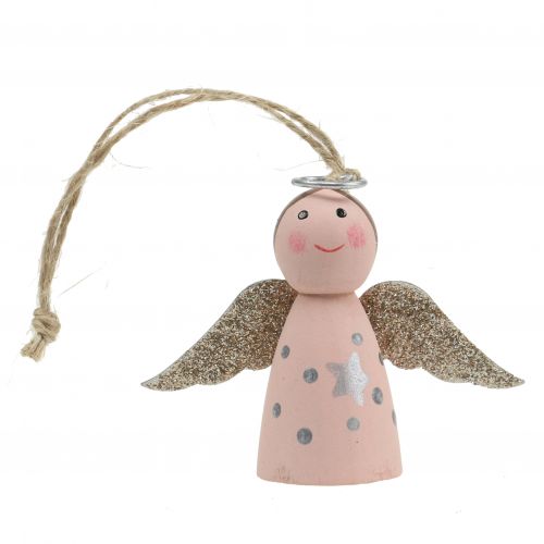 kohteita Angel ripustamiseen pinkki 6cm 6 kpl