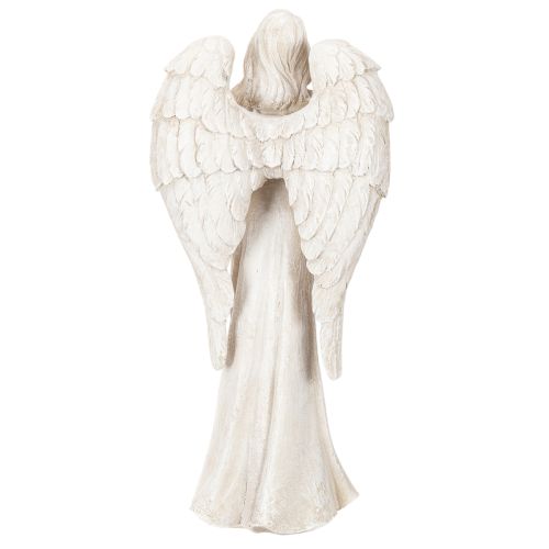 Enkelihahmo seisoo ja rukoilee, koriste, 36 cm | Floristik24.fi