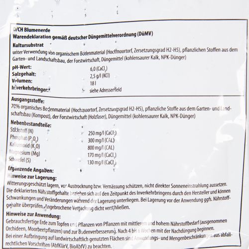 kohteita Villa Flora -ruukkumulla 18 l