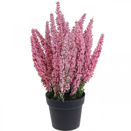 Erika vaaleanpunainen kanervan luuta kanervan tekokasvi H26cm