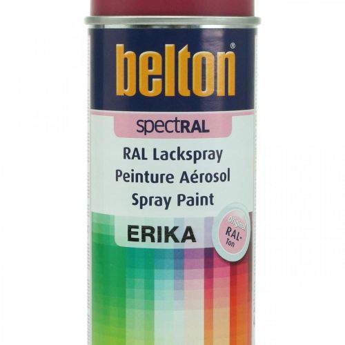 kohteita Belton spectRAL maalispray Erika silkkimatta spraymaali 400ml