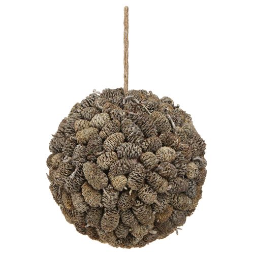 kohteita Leppäkäpy-koristepallo ripustettavaksi, valkoinen, 20 cm