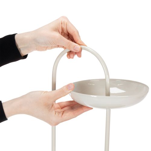 kohteita Kolmikerroksinen pöytäkoriste, ihanteellinen olohuoneisiin, tilaisuuksiin, häihin, 55 cm