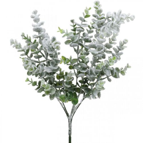 Keinotekoinen eukalyptuksen oksa luminen deco-oksa eukalyptuksen joulu 48cm