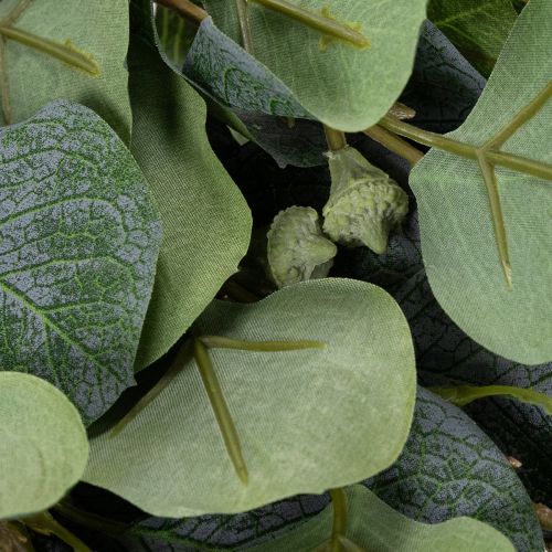 kohteita Keinotekoinen eukalyptuskukka moderniin sisustukseen, 85 cm, 3 kpl