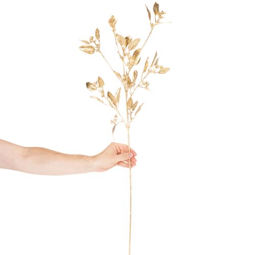 Keinotekoinen eukalyptusoksa, koristeellinen oksa maljakkoon, 100 cm | Floristik24.fi