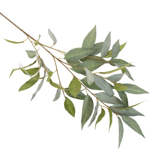 Keinotekoinen eukalyptusoksa, luonnonvihreä, koriste, 100 cm | Floristik24.fi