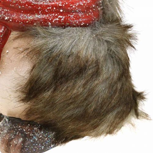 Floristik24 Koristeellinen pöllö keraaminen huivi Koristefiguurit Talvi H15cm 2 kpl