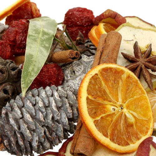 Floristik24 Joulusekoitus hedelmät ja käpyjä 150g