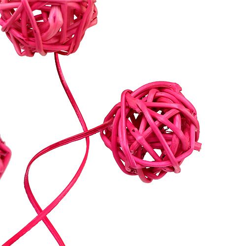 Floristik24 Fancy Ting Ting pinkki 25 kpl