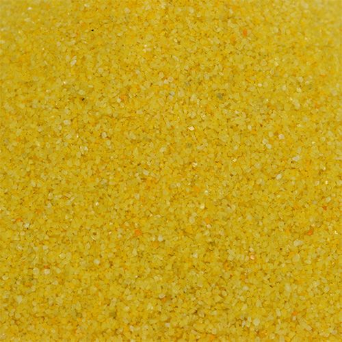 Värillinen hiekka 0,5mm keltainen 2kg