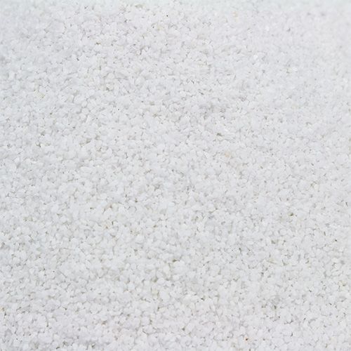 kohteita Värillinen hiekka 0,1mm - 0,5mm valkoinen 2kg